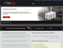 Tablet Screenshot of colocateusa.net